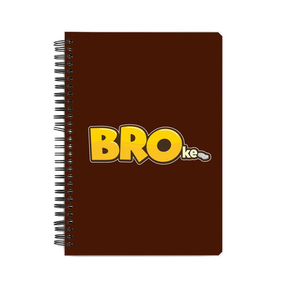 BROke Notebook - Madras Merch Market 