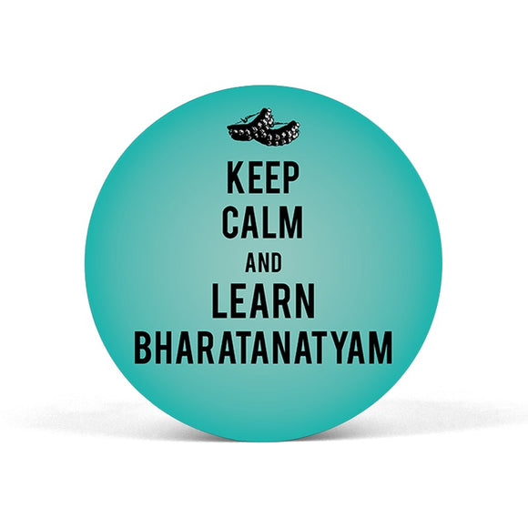 Keep Calm And Learn Bharatanatyam Popgrip - Madras Merch Market 