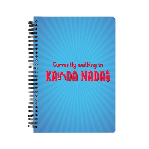 Kanda Nadai Notebook - Madras Merch Market 