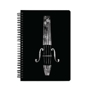 Abstract Violin Notebook - Madras Merch Market 