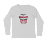 Kutcheri Tickets = Happiness Full Sleeve T-shirt - Unisex