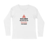 Humming Disclaimer Full Sleeve T-shirt - Unisex