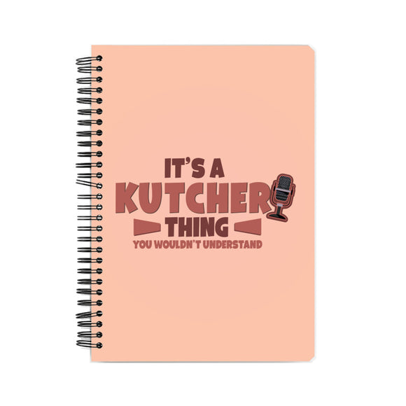 It's a Kutcheri Thing Notebook