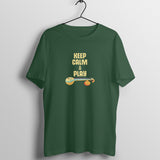 Keep Calm & Play (the) Veena T-shirt - Unisex