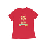 Keep Calm & play (the) Veena T-shirt - Women