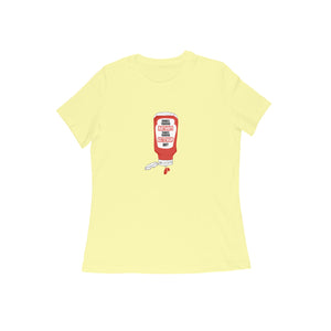 Unaku Vandha Ratham Enaku Vandha Ketchup a t-shirt - Women