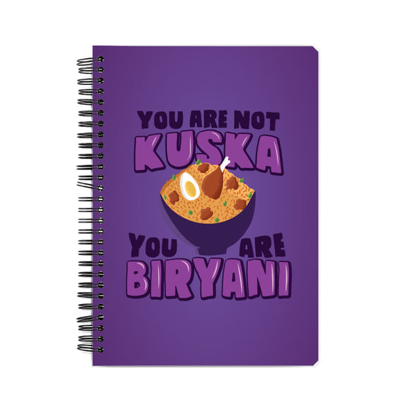 You are Biryani Notebook