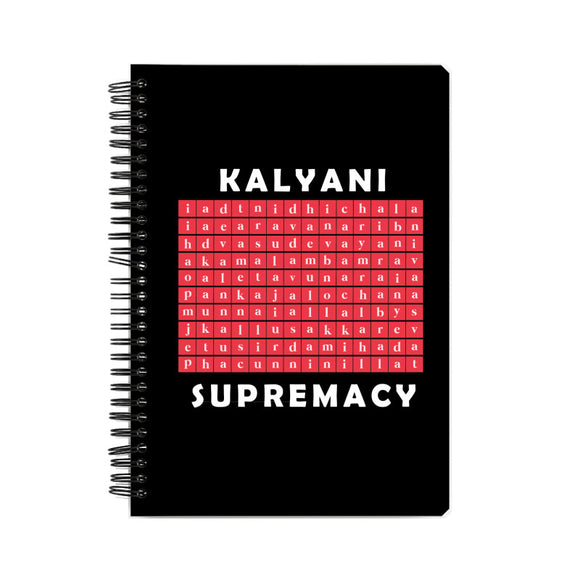 Kalyani Supremacy Notebook